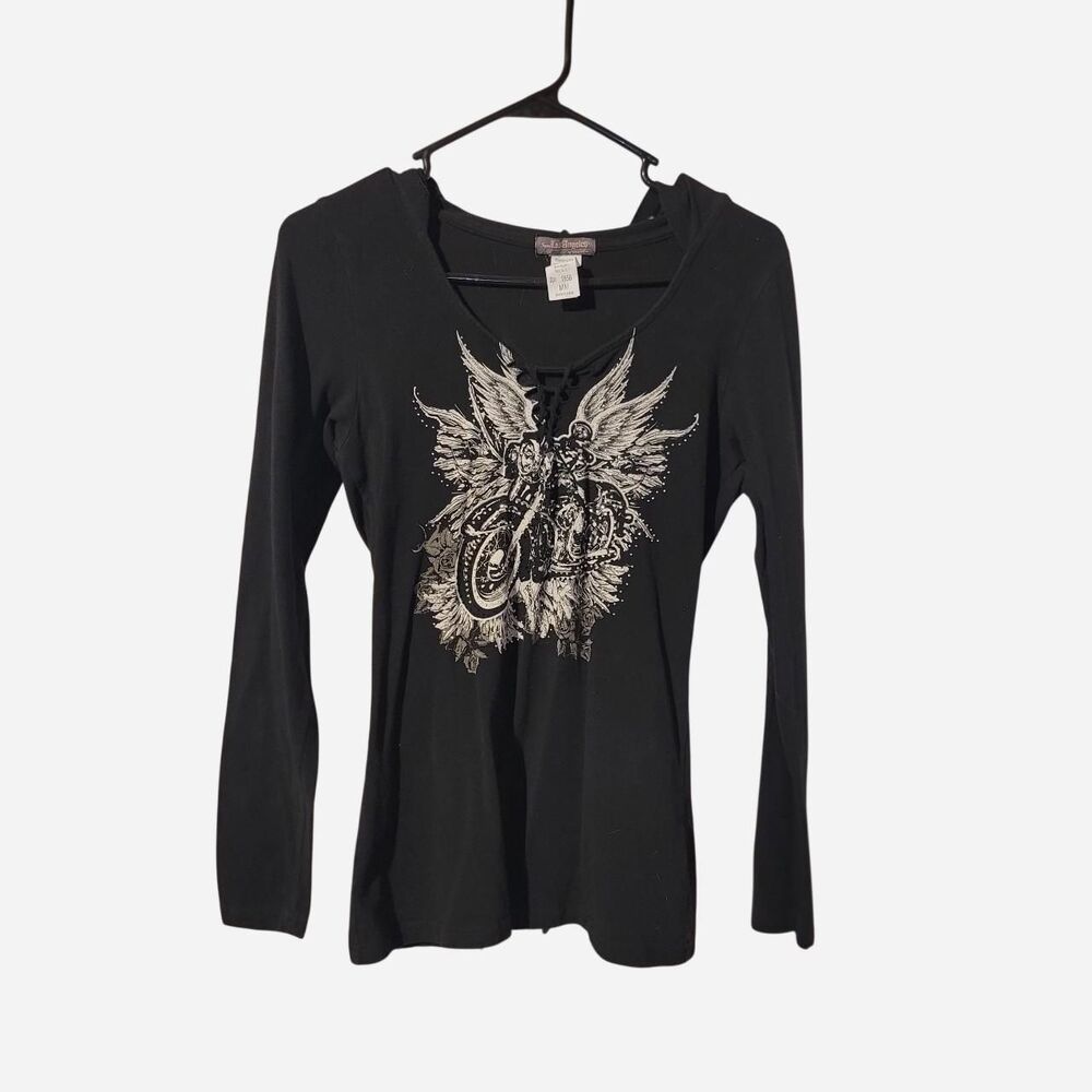 Unbranded Women's Black T-shirt